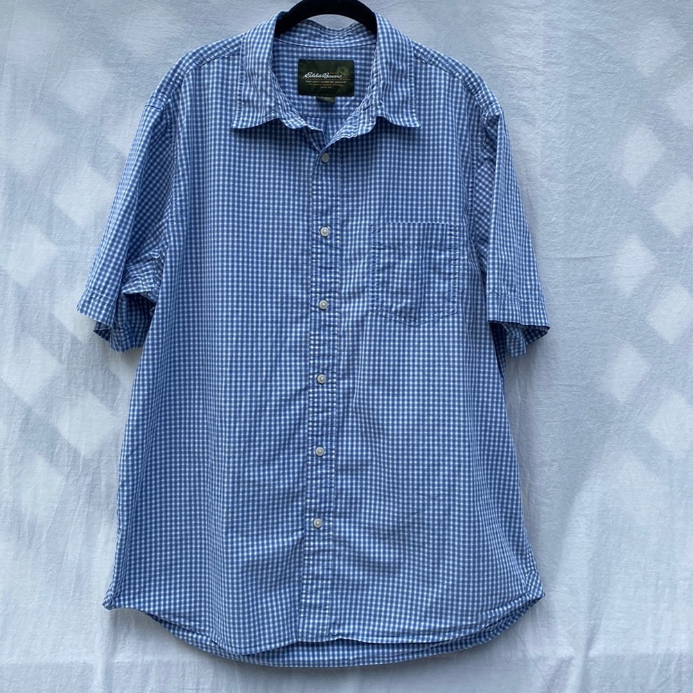 Eddie Bauer Plaid Button Down Shirt